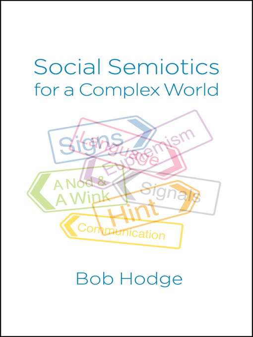 Cover image for Social Semiotics for a Complex World